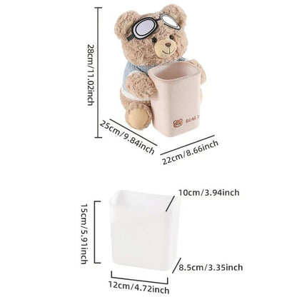 Distributeur de mouchoirs en peluche – Rangement pratique pour voiture